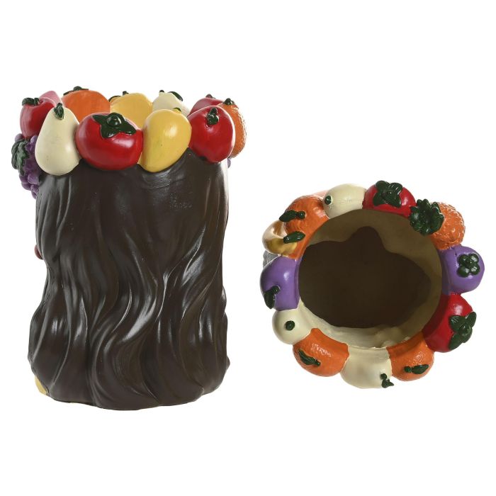 Macetero Urban DKD Home Decor Multicolor 18 x 25 x 20 cm (2 Unidades) 2