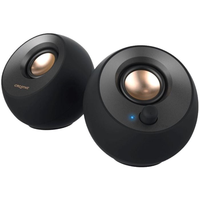 CREATIVE LABS 51MF1680AA000 Altavoces 2.0 Jack 3.5mm USB Negro 1