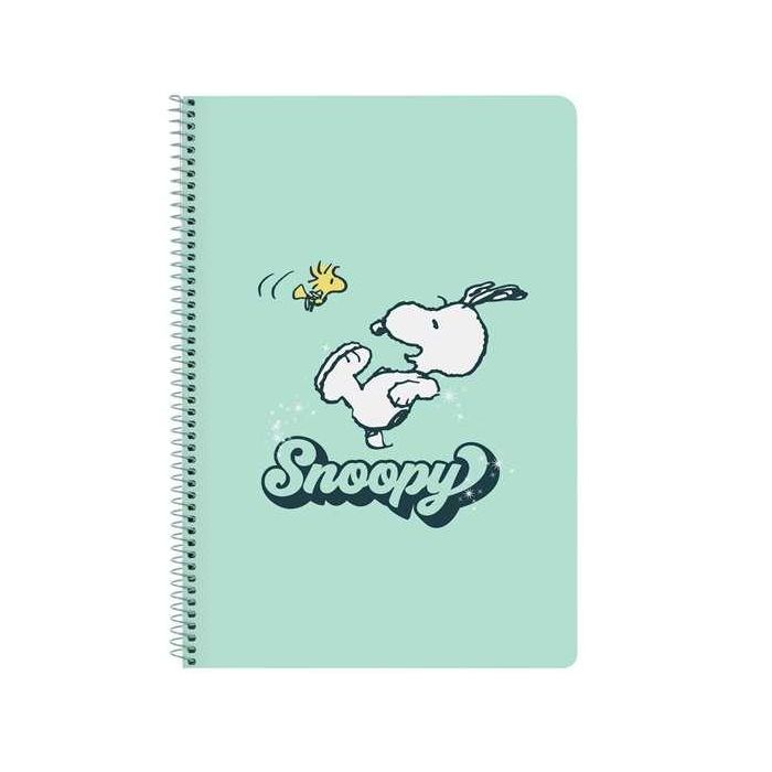 Libreta Snoopy Groovy Verde A4 80 Hojas Libreta Snoopy Groovy Verde A4 80 Hojas