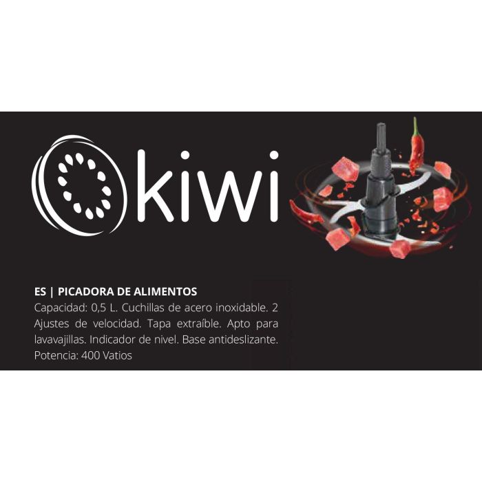 Kiwi Picadora 500 ml 400W 2