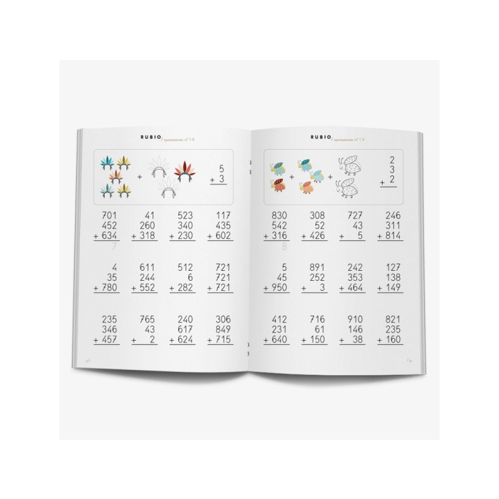 Rubio Cuaderno Problemas nº 1a para el desarrollo intelectual del alumno, complementa enseñanzas educativas 2