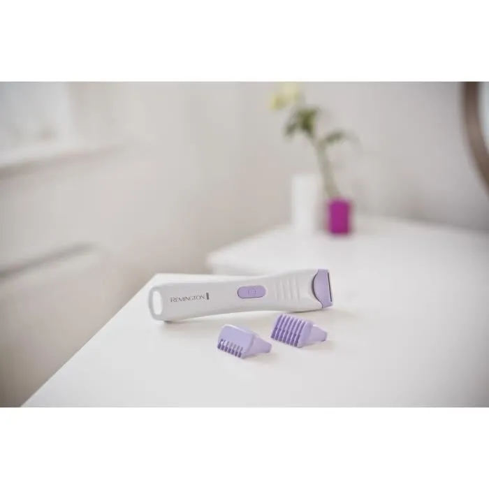 Remington BKT4000 Bikini Trimmer Recortadora de Precisión Inalámbrico Batería de Litio 60 min Autonomía Uso en Ducha 3