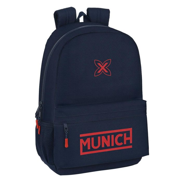 Mochila Escolar Munich Flash Azul marino 30 x 46 x 14 cm