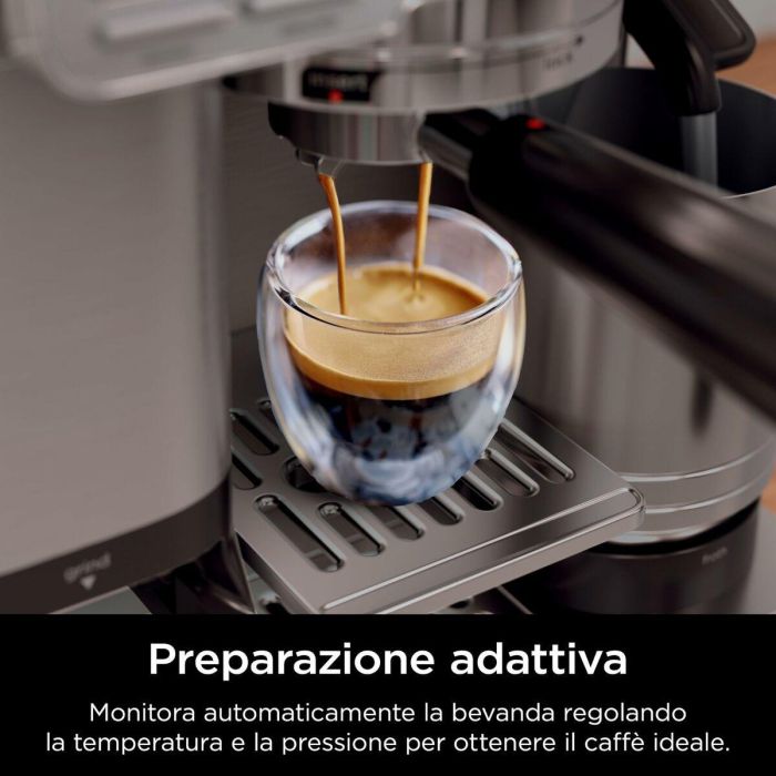 Ninja ES701EU Luxe Máquina Espresso 2 L 1650 W Negro Acero Inoxidable 8