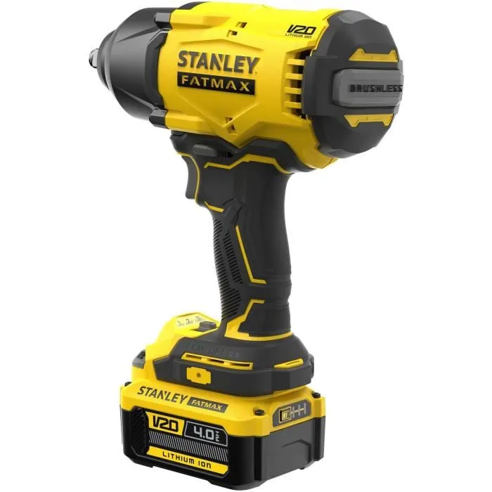 Stanley Fatmax SFMCF940M1-QW Llave de Impacto Inalámbrica Brushless 1/2" 950 Nm Litio 18V con Batería 4Ah 2