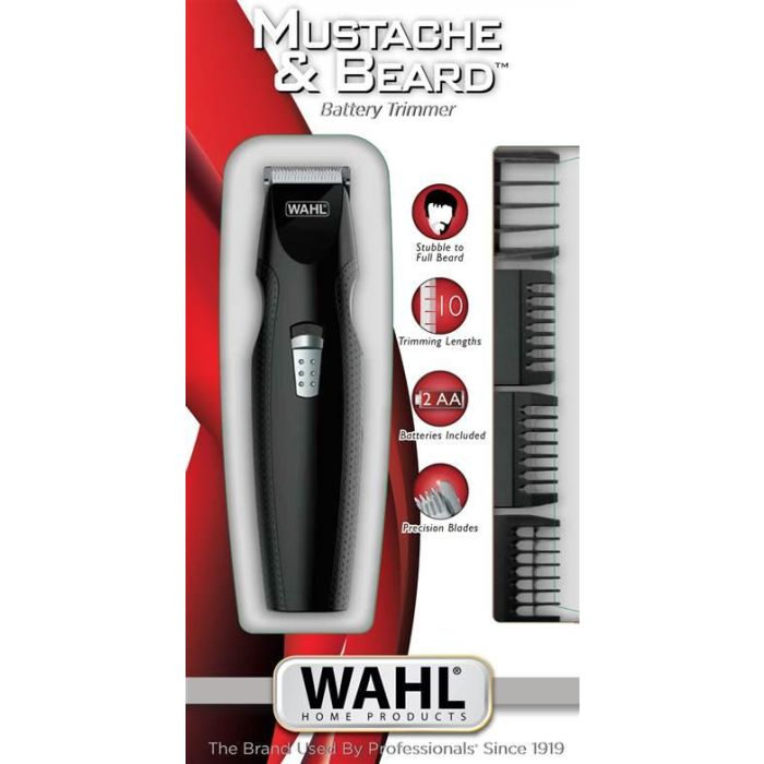 Wahl 5606-526 Cortabarbas Mustache&Beard, Precisión 2-12mm, Corte Acurado 0.6mm, Uso con Pilas, Ideal para Viajar 2 Wahl 5606-526 Cortabarbas Mustache&Beard, Precisión 2-12mm, Corte Acurado 0.6mm, Uso con Pilas, Ideal para Viajar 2