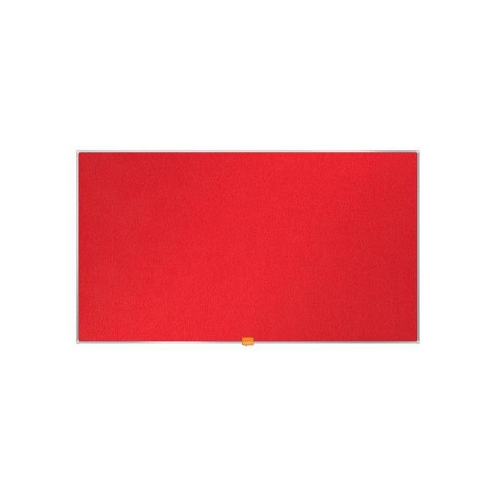 Tablero Fieltro Nobo Panoramica 40 (900X510 Mm) Rojo Brillante