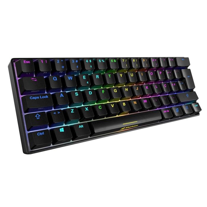 Sharkoon SKILLER SGK50 S4 Teclado Gaming USB Hot-Swap Interruptores Kailh Diseño 60% QWERTY Español Negro 2 Sharkoon SKILLER SGK50 S4 Teclado Gaming USB Hot-Swap Interruptores Kailh Diseño 60% QWERTY Español Negro 2