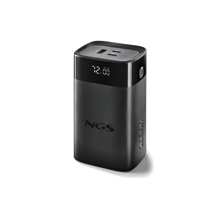 NGS TWIX20 Powerbank 20000mAh 65W compatible con portátiles Carga Rápida USB-C Negra