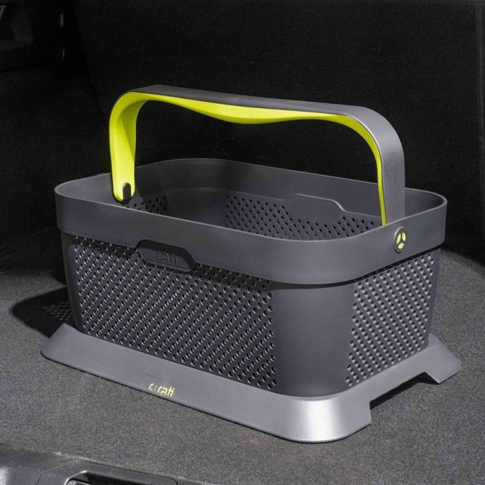 Rati Cesta de Coche V01344 - La única cesta de la compra diseñada para su uso en el coche, segura y ergonómica. 1