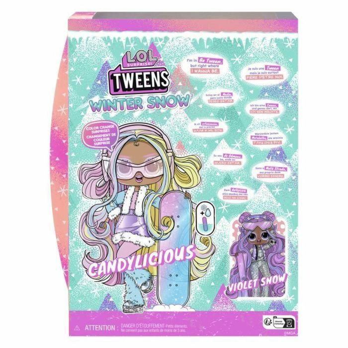 L.O.L. Surprise! LIT0035051427711 Muñeca de Nieve de Invierno Tweens Candylicious - Edad 4 1