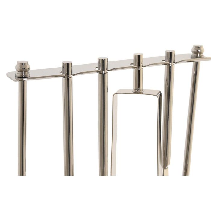 DKD Home Decor Set de 4 Accesorios de Cóctel Glam Inox Acacia Plateado Natural 9x30x25.5 cm 2 DKD Home Decor Set de 4 Accesorios de Cóctel Glam Inox Acacia Plateado Natural 9x30x25.5 cm 2