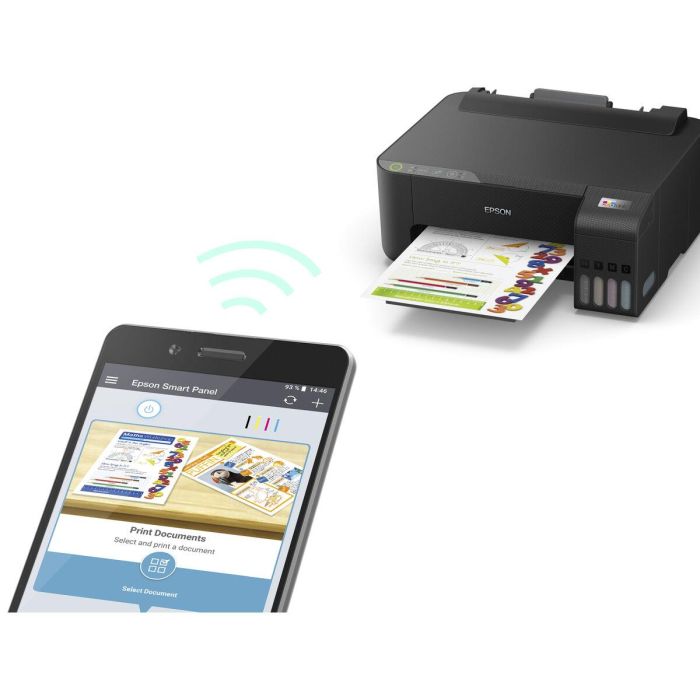 Epson Impresora EcoTank ET-1810 Color, Inyección de Tinta, Ahorro hasta 90% en Costes, Wi-Fi, C11CJ71401 1 Epson Impresora EcoTank ET-1810 Color, Inyección de Tinta, Ahorro hasta 90% en Costes, Wi-Fi, C11CJ71401 1