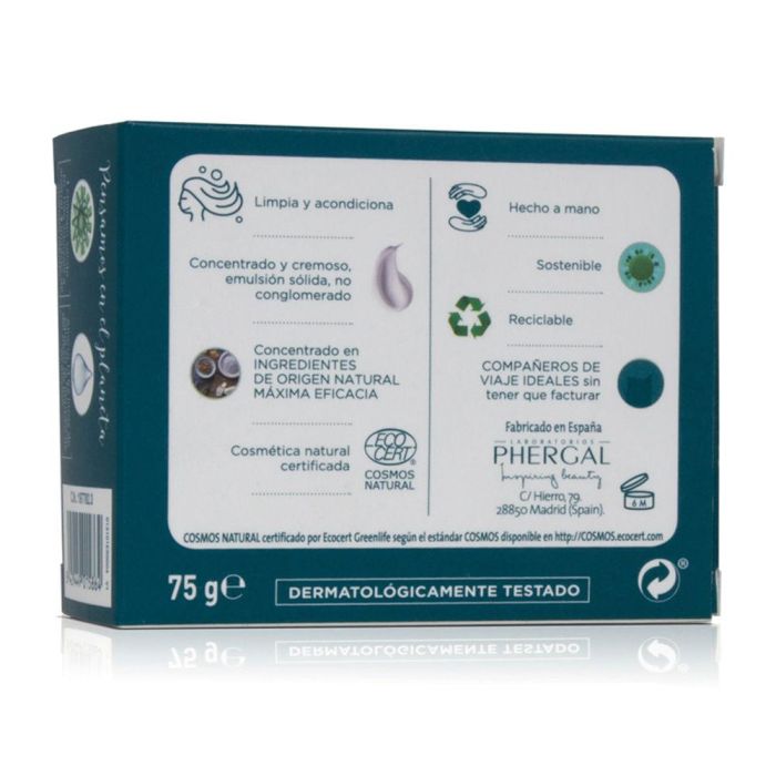 Dr. Tree Champú Sólido Revitalizante 2 en 1, 75 gr 2