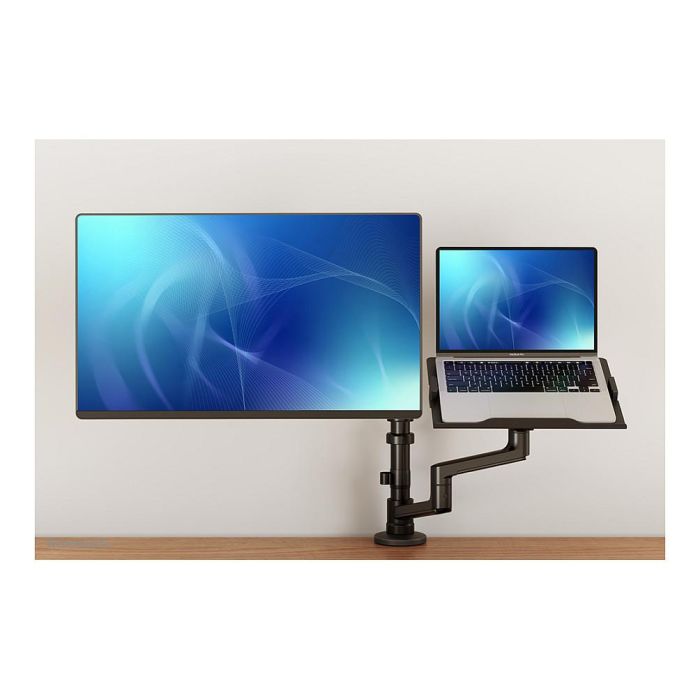 Neomounts DS20-425BL2 Brazo para Monitor y Portátil de 17-27" y 11.6-17.3" Negro 9