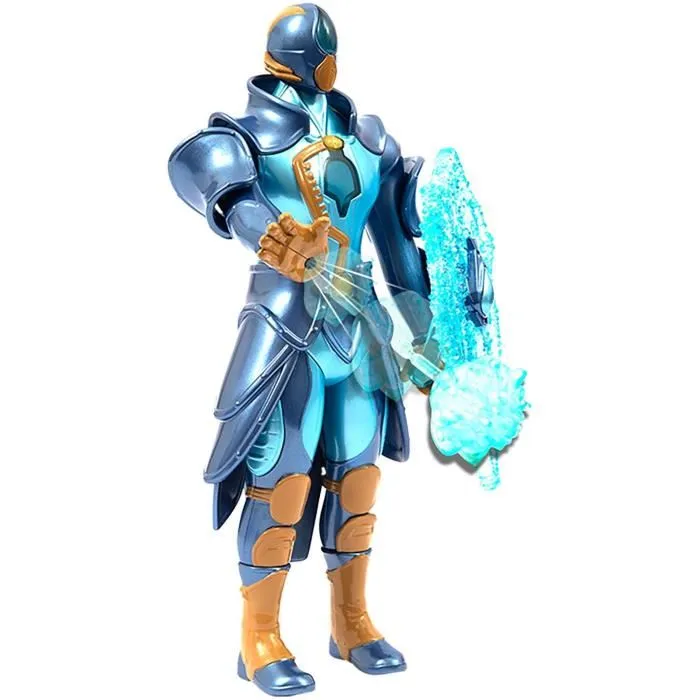 Gormiti Figura Articulada Aqu con Ataque Ligero de Agua GRV071, 27 cm, a partir de 4 años 2