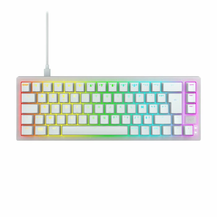XTRFY XTR1731630682427 Teclado mecánico compacto para juegos K5V2 - Formato 65% - Blanco 9 XTRFY XTR1731630682427 Teclado mecánico compacto para juegos K5V2 - Formato 65% - Blanco 9