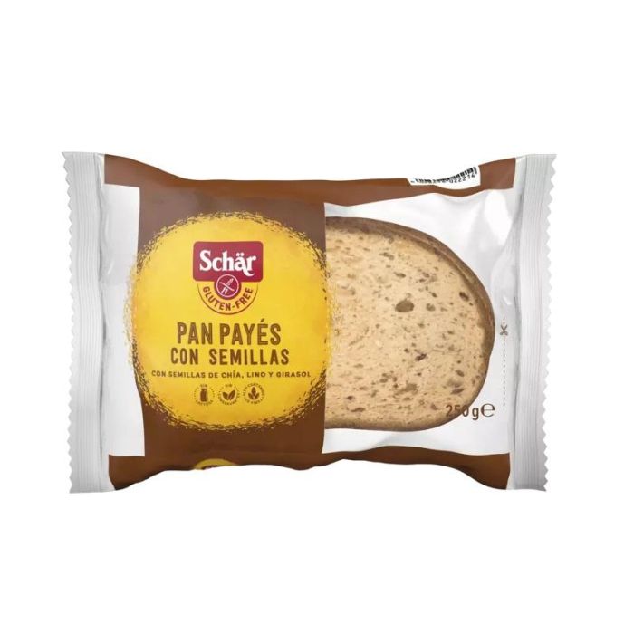 SCHAR Pan de Payés con Semillas 250g Sin Gluten