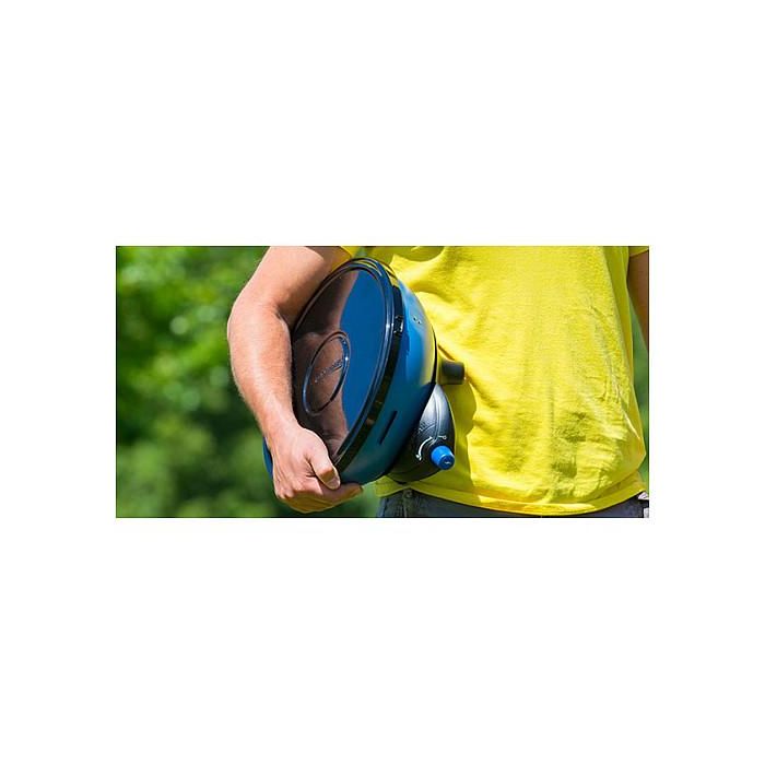 CAMPINGAZ Party Grill 200 CV - Cocina de Camping a Gas, Parrilla, 2000 W, Encendido Piezo, Color Azul