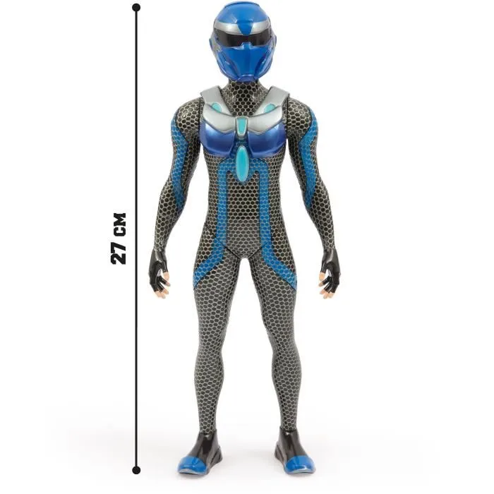 Gormiti Figura Articulada Vástago con Armadura Modelo Agua GRV032 - 27 cm 2