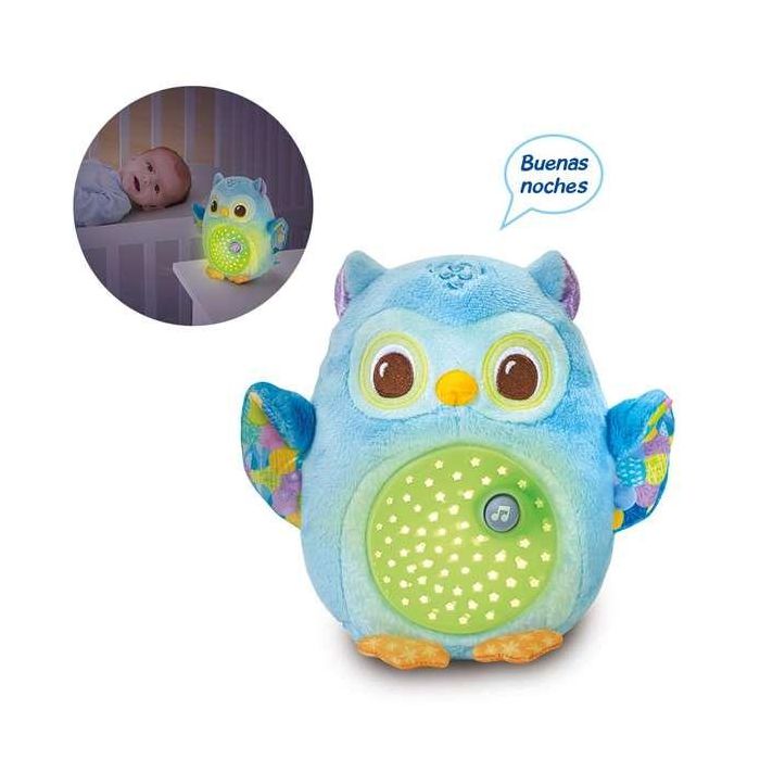V-Tech Proyector Peluche Búho Estrellitas 80-566922 para Bebés con Melodías y Temporizador 8 V-Tech Proyector Peluche Búho Estrellitas 80-566922 para Bebés con Melodías y Temporizador 8
