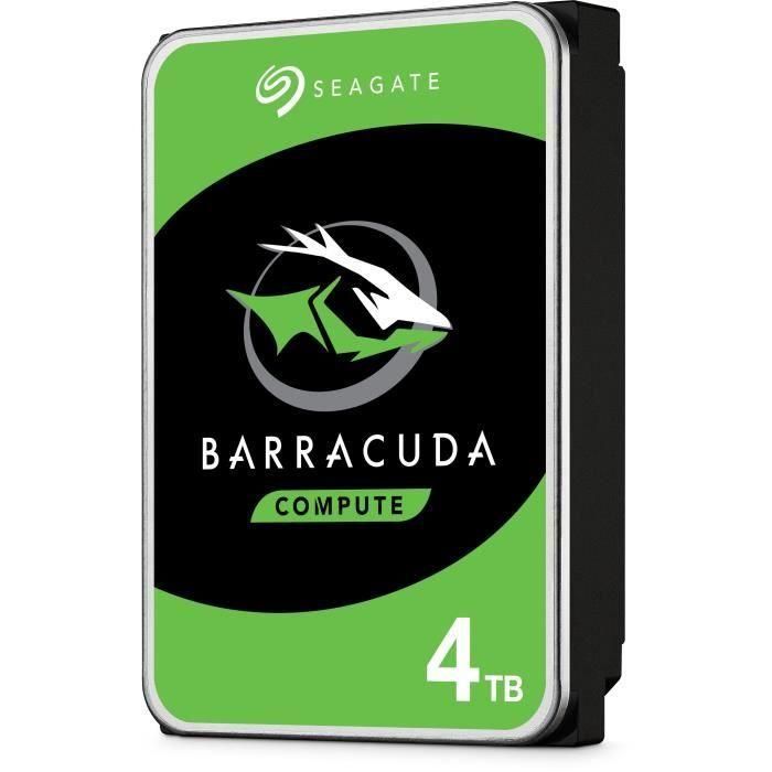 Disco Duro Seagate BarraCuda 3,5" 4 TB HDD 1