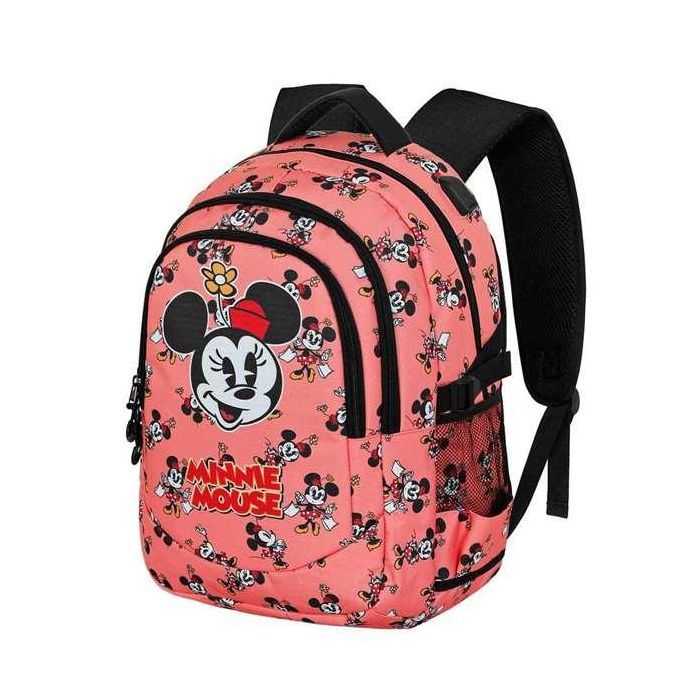 Karactermania Mochila Minnie Run. Plus FAN Aqua 44x34x21 cm Ripstop Alta Resistencia Rosa 2