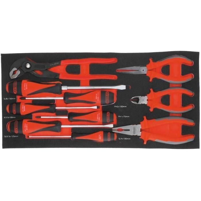 Caja de herramientas KS TOOLS ULTIMATE equipada - 3 cajones y bandeja - 114 piezas 3 Caja de herramientas KS TOOLS ULTIMATE equipada - 3 cajones y bandeja - 114 piezas 3