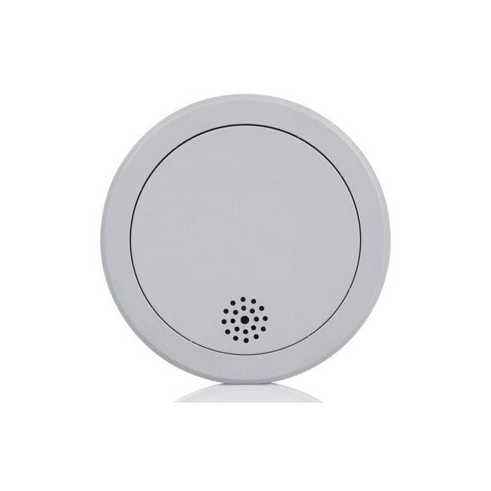 Smartwares FSM-12300 Detector de Humo con Sensor Óptico, Batería 10 Años, Alarma 85dB, Inalámbrico y Protección contra Insectos