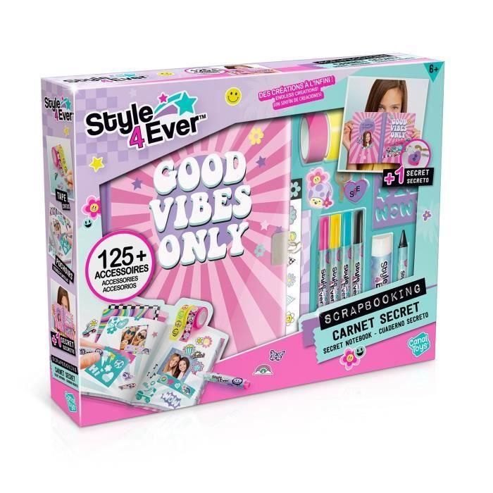 Canal Toys - Style For Ever - Cuaderno secreto para álbumes de recortes - OFG 298 2 Canal Toys - Style For Ever - Cuaderno secreto para álbumes de recortes - OFG 298 2