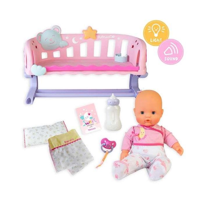 Muñeco nenuco duerme conmigo 35 cm. con efectos luces y sonidos. 4 Muñeco nenuco duerme conmigo 35 cm. con efectos luces y sonidos. 4