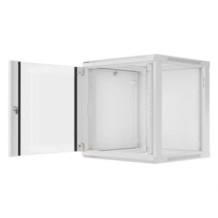 Lanberg WF01-6612-10S Armario Rack de Pared 12U Gris con Bloqueo y Protección IP20 - Capacidad de Carga 60 kg 1 Lanberg WF01-6612-10S Armario Rack de Pared 12U Gris con Bloqueo y Protección IP20 - Capacidad de Carga 60 kg 1