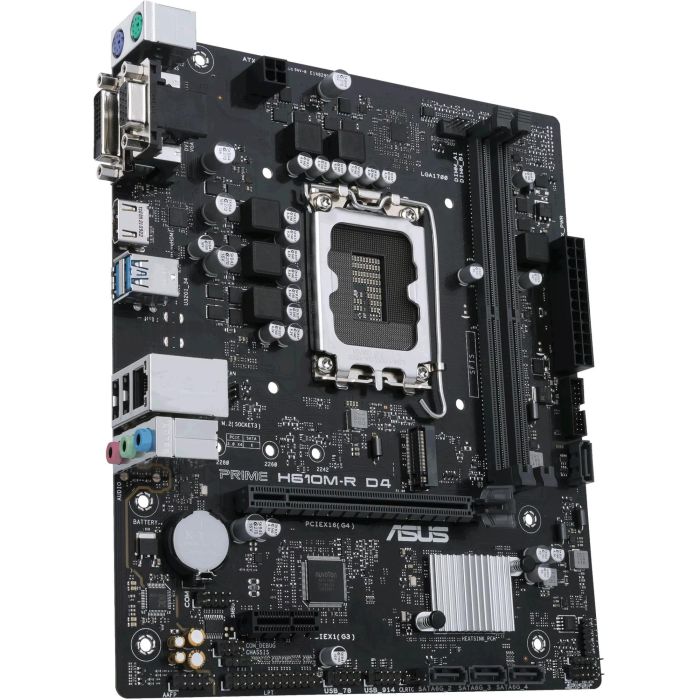 ASUS 90MB1B40-M0ECY0 Placa Base Intel H610M-R D4 para Socket LGA 1700, DDR4, Micro ATX 2 ASUS 90MB1B40-M0ECY0 Placa Base Intel H610M-R D4 para Socket LGA 1700, DDR4, Micro ATX 2