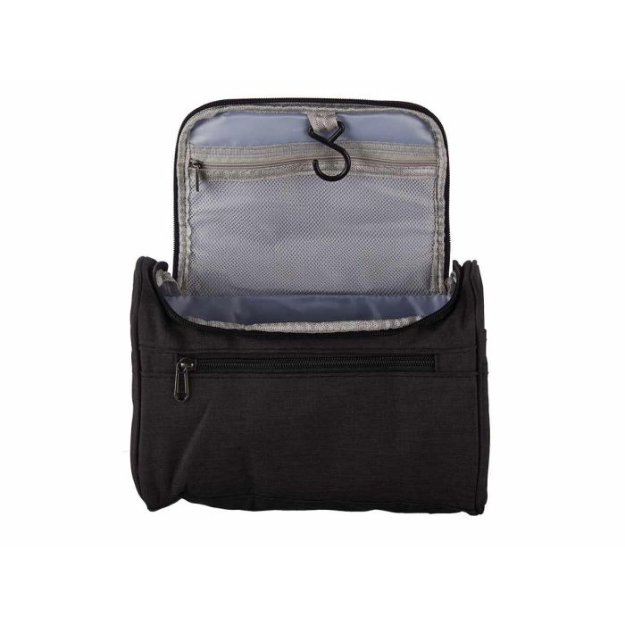 Neceser Viaje Portatil Surt Negro Azul Berilo 14X18CM (8 Unidades) 2 Neceser Viaje Portatil Surt Negro Azul Berilo 14X18CM (8 Unidades) 2