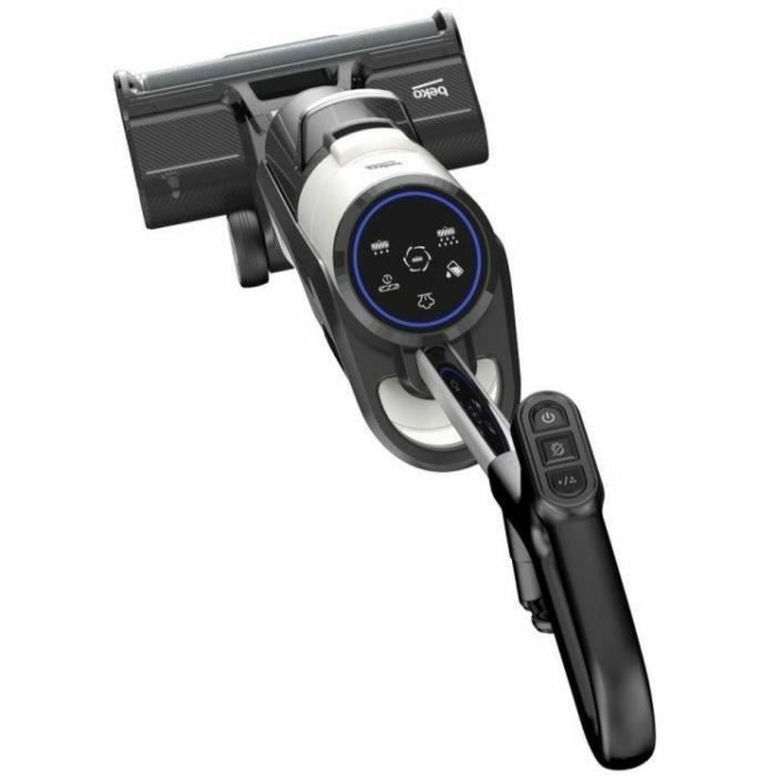 Beko VCW70340W Aspirador Mopa 3 en 1, Opción Vapor 1400W, 300W, 2 Depósitos, Pantalla LED, Blanco y Negro 1