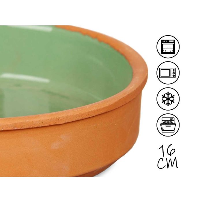 Set 4 Cazuelas Barro 16 Cm Color Verde La Dehesa (6 Unidades) 3 Set 4 Cazuelas Barro 16 Cm Color Verde La Dehesa (6 Unidades) 3