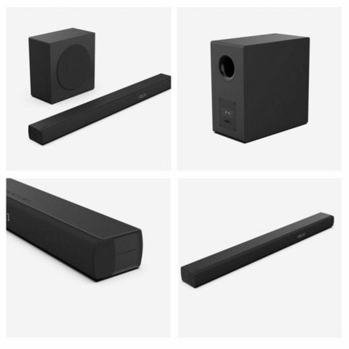 Hisense HIS1727479811163 Barra de sonido con Subwoofer inalámbrico, Bluetooth, 3.1 canales, Máx. 480 W 62