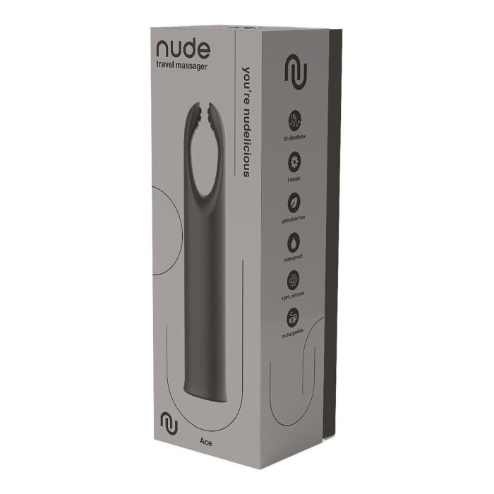 Masajeador Dream Toys Nude Gris 2 Masajeador Dream Toys Nude Gris 2