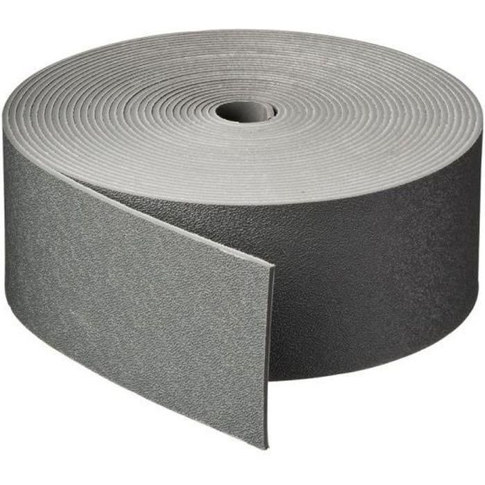 NATURALEZA Borde de jardín - Polietileno - Espesor 3 mm - Gris - H7.5 cm x 10 m NATURALEZA Borde de jardín - Polietileno - Espesor 3 mm - Gris - H7.5 cm x 10 m