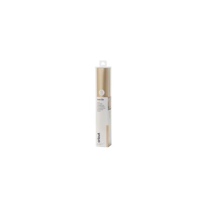 Cricut 2007694 Rollo de vinilo de termotransferencia liso Oro 305 mm x 610 mm Cricut 2007694 Rollo de vinilo de termotransferencia liso Oro 305 mm x 610 mm