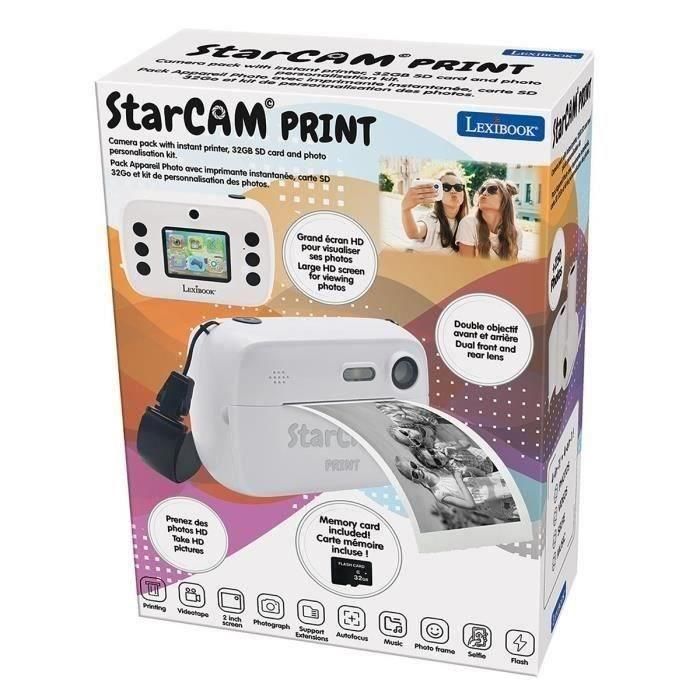 Cámara infantil de impresión instantánea para selfie y fotografía.11,2x5x8 cm 3 Cámara infantil de impresión instantánea para selfie y fotografía.11,2x5x8 cm 3