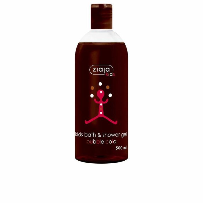 Ziaja Kids Gel de Baño Bubble Cola para Niños 500 ml. Con agentes limpiadores suaves, hidrata la piel y es apto para veganos.