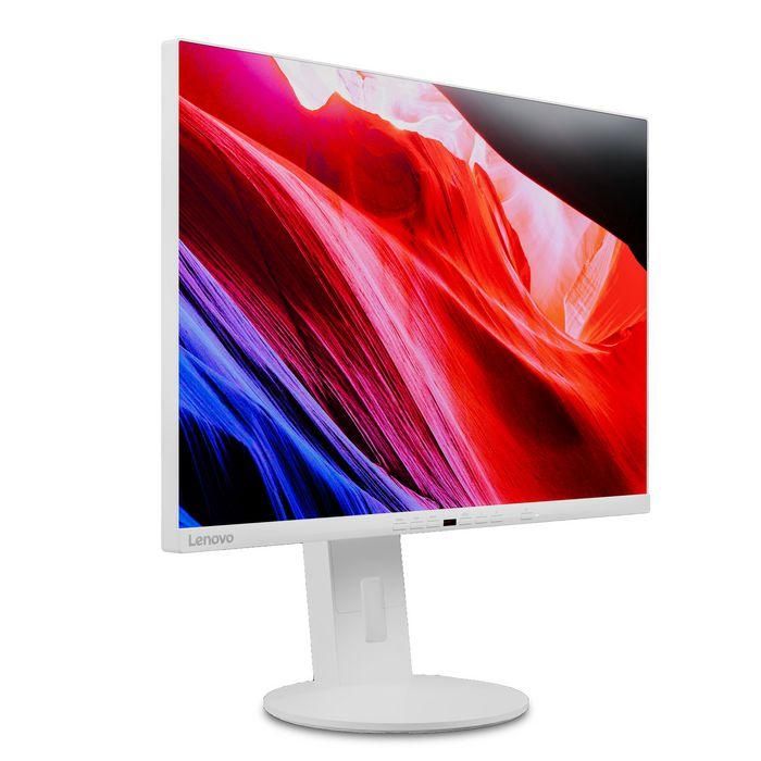 Lenovo Monitor C24d-20 24" WUXGA (1920x1200) IPS 5ms 60Hz HDMI DVI VGA Altavoces Blanco 2
