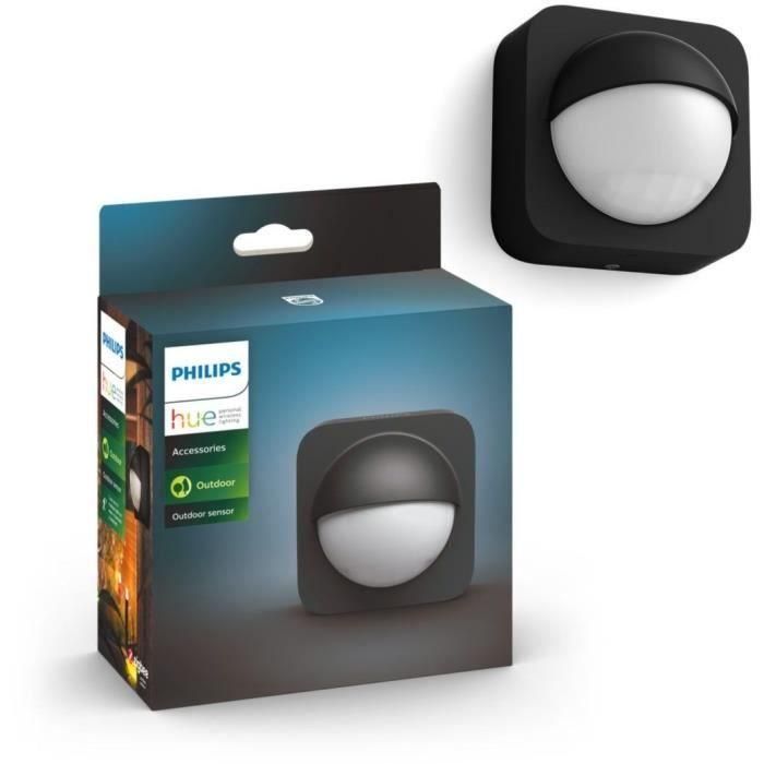 Philips Hue PHI8719514342262 Detector de movimiento exterior - negro 3 Philips Hue PHI8719514342262 Detector de movimiento exterior - negro 3
