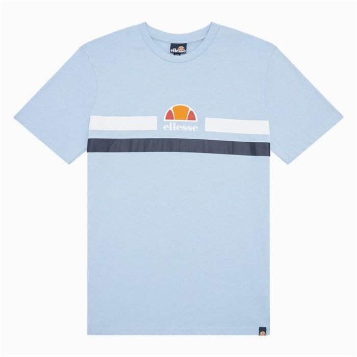 Camiseta de Manga Corta Hombre Ellesse Aprel Cian 3