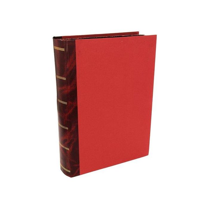 Caja Con Forma De Libro Fº Prolongado Marron