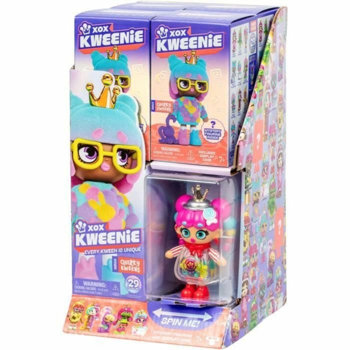 Figura Articulada XOX KWEENIE Serie Quirky 13 cm Niña 4