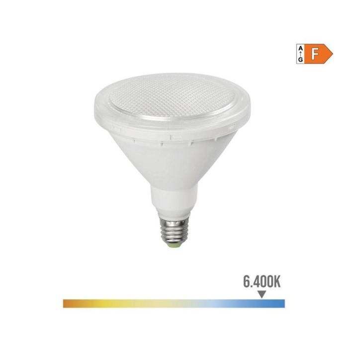 Edm Bombilla LED PAR38 E27 15W 1510lm 6400K Luz Fría IP64 Ø12x13,8cm Edm Bombilla LED PAR38 E27 15W 1510lm 6400K Luz Fría IP64 Ø12x13,8cm