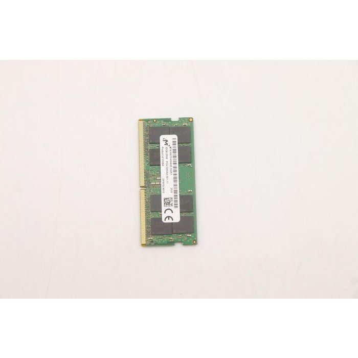 Lenovo 32GB DDR4 SODIMM memory module, 3200MHz speed, 260-pin interface, optimized for servers and workstations. 2 Lenovo 32GB DDR4 SODIMM memory module, 3200MHz speed, 260-pin interface, optimized for servers and workstations. 2