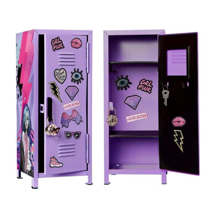 Taquilla deco lockers violeta wow generation. incluye 30 pegatinas para personalizarla como quieras. Taquilla deco lockers violeta wow generation. incluye 30 pegatinas para personalizarla como quieras.